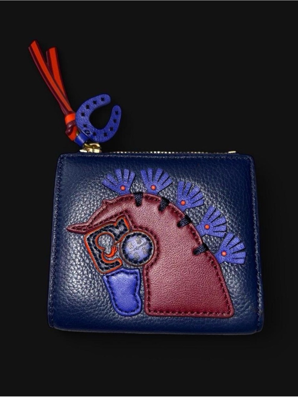 Tory Burch Taylor Mini Wallet “Year of the Horse” Lunar NY Special Collection
